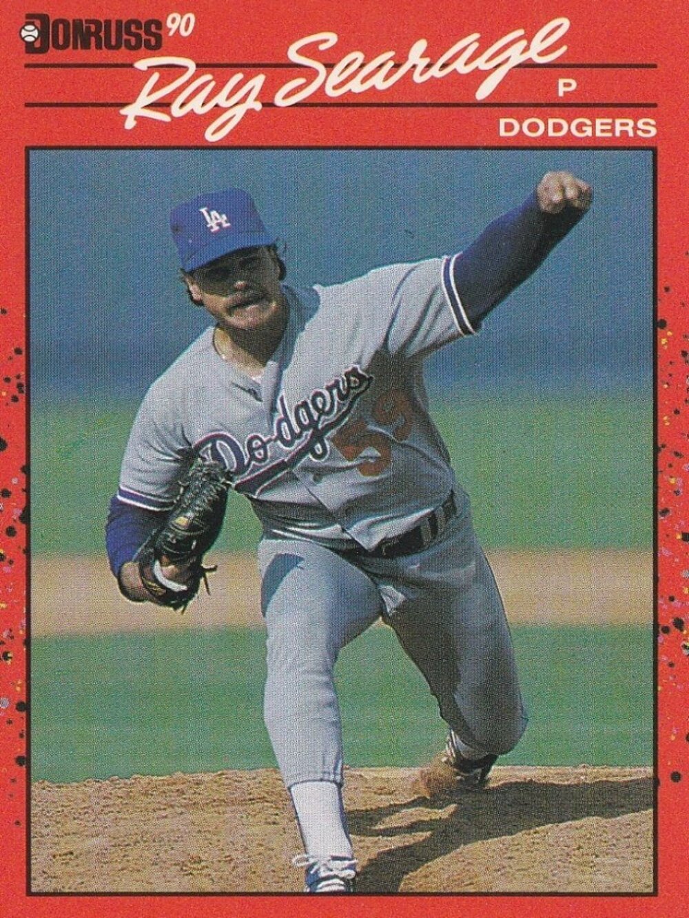 Ray Searage - Donruss 90 Baseball Card